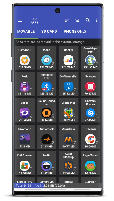 AppMgr Pro III (App 2 SD) v4.57b2 Apk [Paid] [Patched AOSP Mod Lite] [Latest]